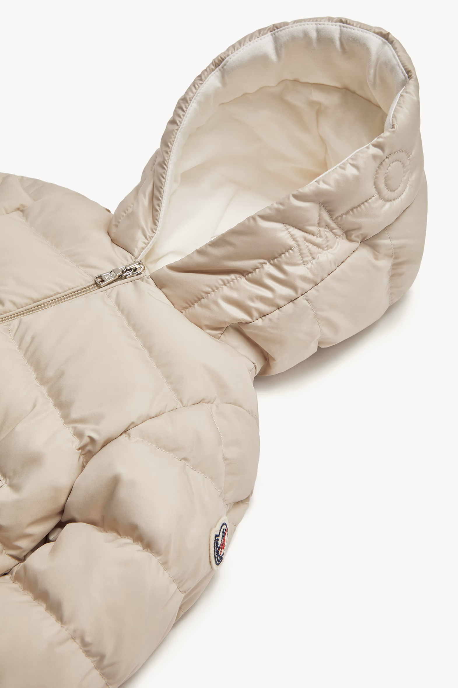 Najan Hooded Down Jacket Gender Neutral Light Beige Moncler 2